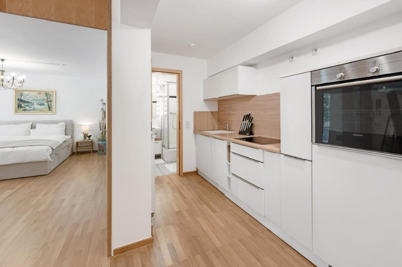 Zwei Zimmer Wohnung Im Stadtzentrum Mit Tiefgaragenplatz มิวนิก ภายนอก รูปภาพ