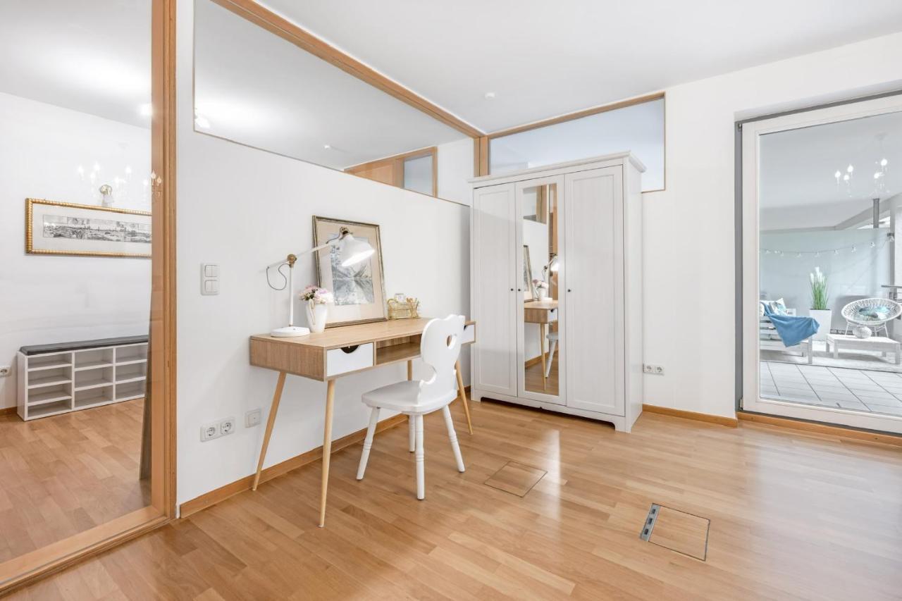 Zwei Zimmer Wohnung Im Stadtzentrum Mit Tiefgaragenplatz มิวนิก ภายนอก รูปภาพ